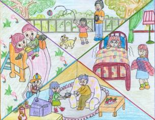 Tsui Hoi-lam's winning entries depict childhood innocence